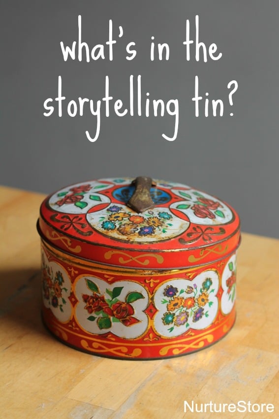 storytelling tin