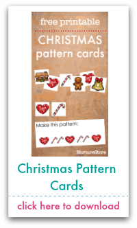 christmas pattern cards
