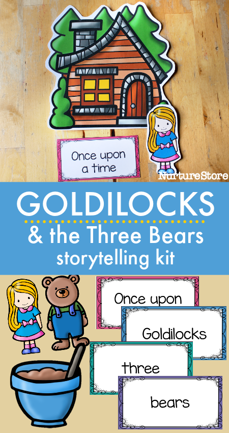 goldilocks and the three bears free printable literacy activities storytelling kit