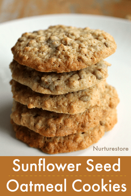 Easy Sunflower Seed Oatmeal Cookie Recipe Nurturestore