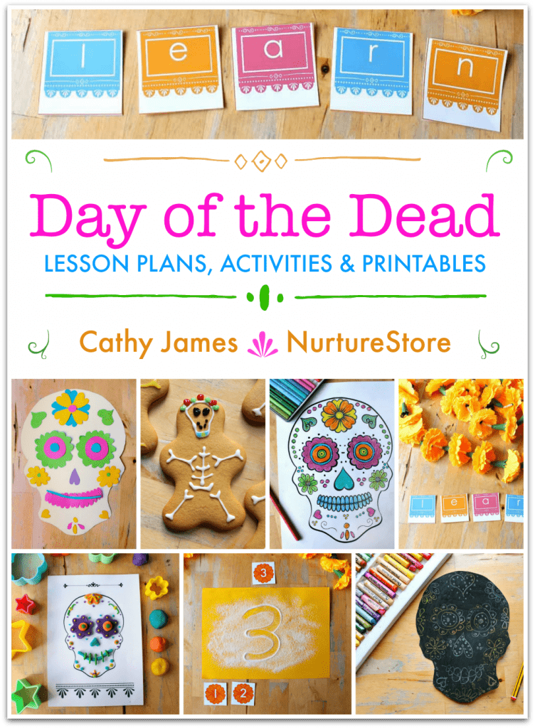 Day of Dead activities, lesson plans, printables for Dia de los Muertos