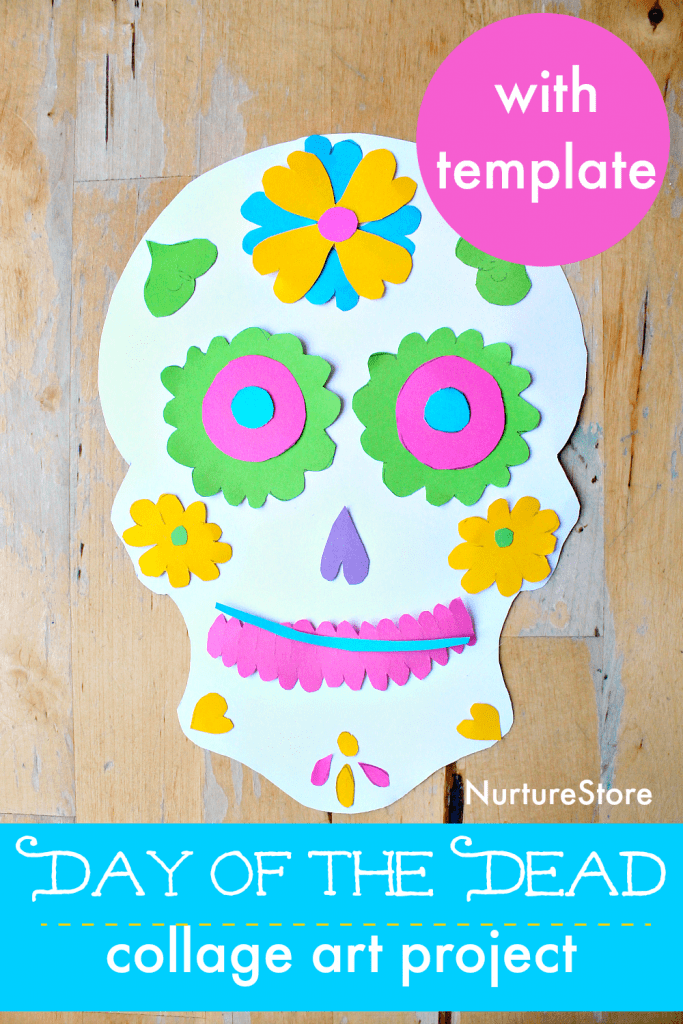 easy day of the dead art project for kids