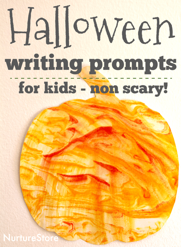 non scary halloween writing prompts for kids