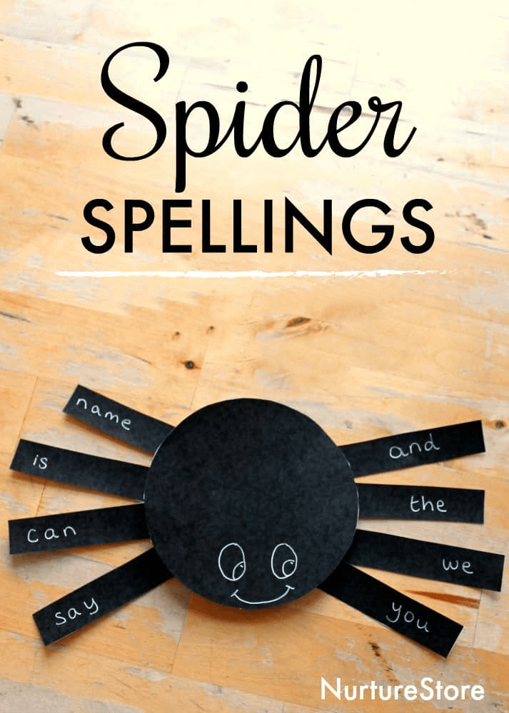 how to spell spider