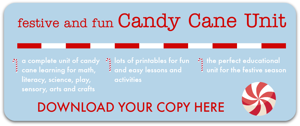 candy cane unit activities printables