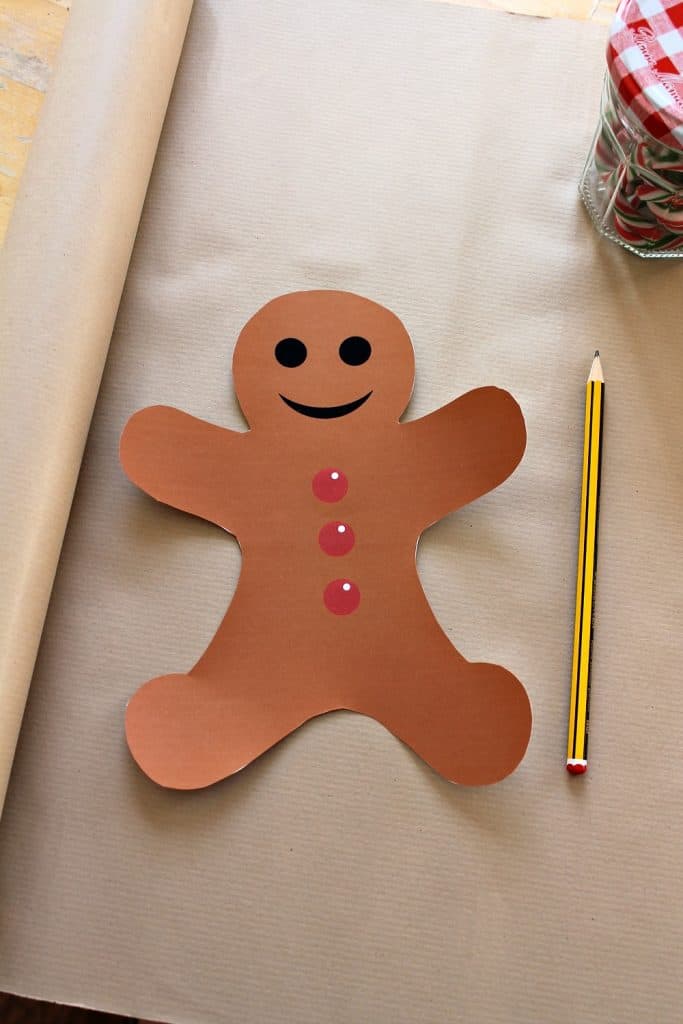 printable gingerbread man template