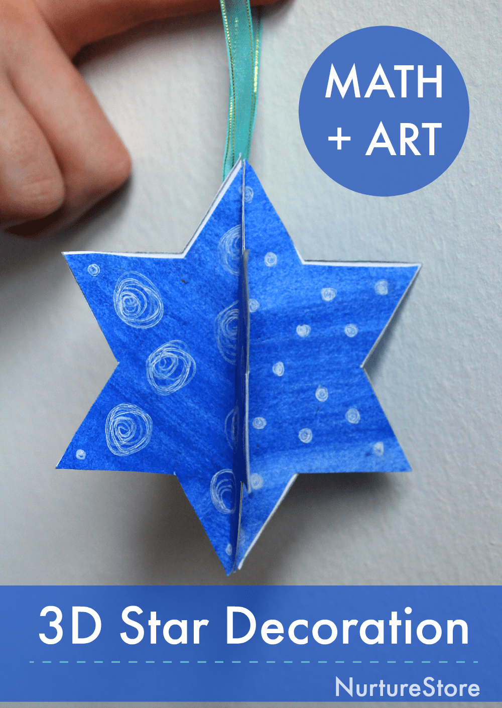 3D Paper Stars With 8 Points - creative jewish mom