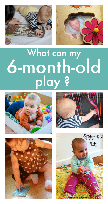 sensory for 6 month old