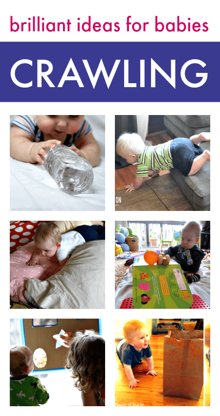 baby play ideas, ideas for crawlers, play ideas for babies who are crawling