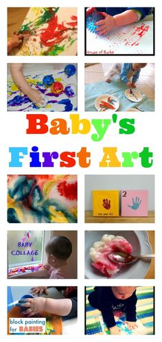 Brilliant Ideas For Baby S First Art Nurturestore