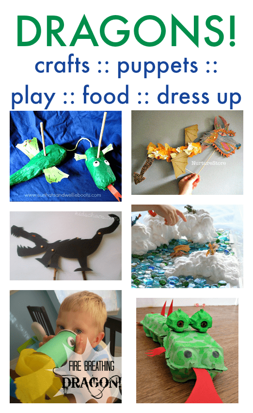 Dragon crafts and activities for children - NurtureStore