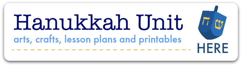 hanukkah activities and printables for children