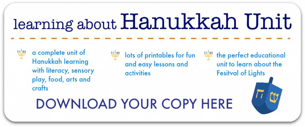 lesson about hanukkah unit