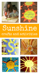 Sunshine crafts and activities for the summer solstice - NurtureStore