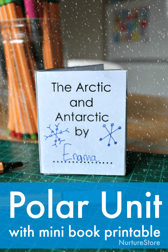 polar unit study with lapbook printables