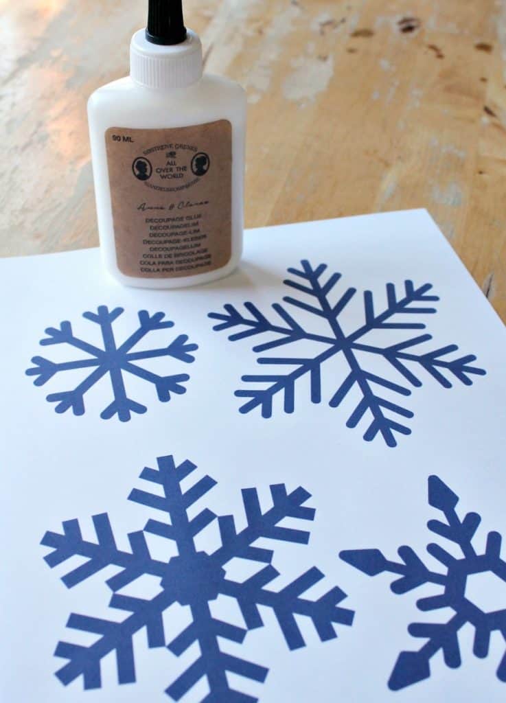 snowflake template printable