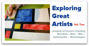 Exploring Great Artists :: complete art lesson plans - NurtureStore