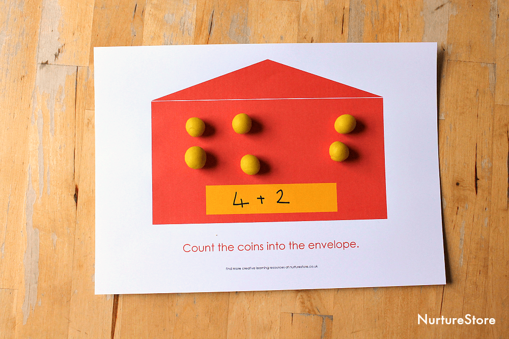 red envelope math activity for Chinese New Year