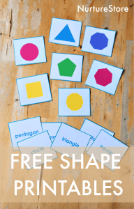 Free shape math printables: count the sides activity - NurtureStore