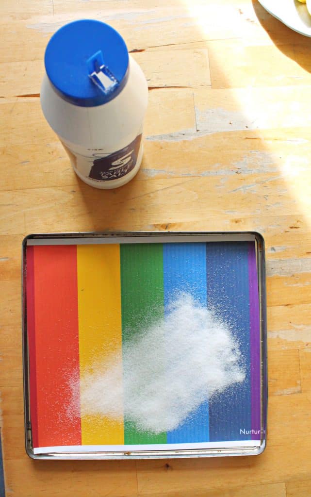 how to make a sensory writing tray