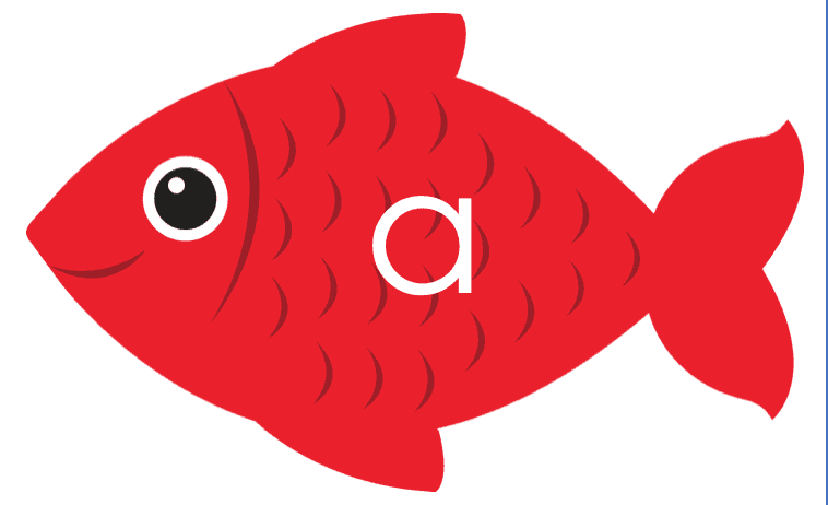 printable fish alphabet for under the sea unit nurturestore