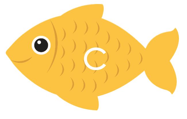 Printable fish alphabet for under the sea unit - NurtureStore