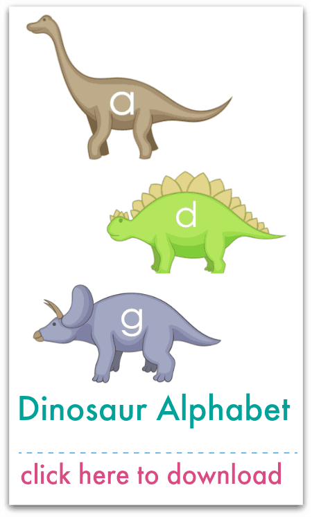 dinosaur alphabet