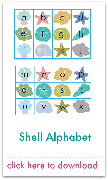 Shell Alphabet
