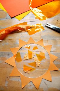 Sunshine Sun Catcher Easy Solstice Craft - With Sun Template Printable ...