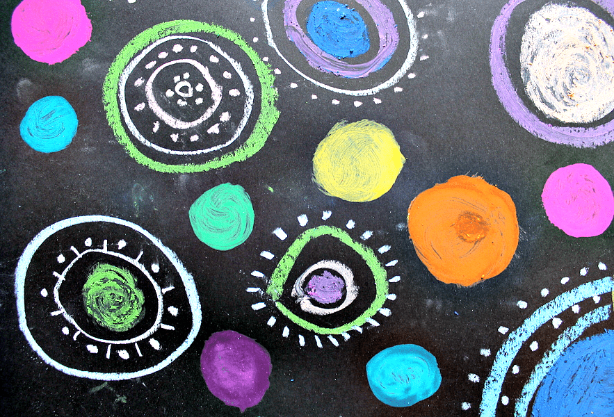 How to use chalk art projects for kids - NurtureStore