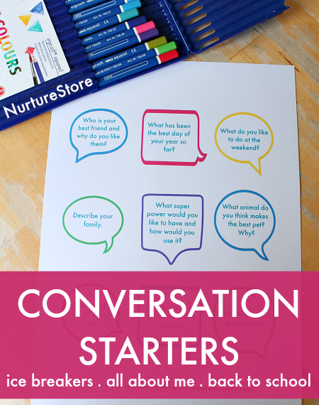 printable conversation starters for kids nurturestore