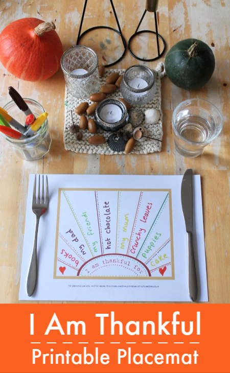 thanksgiving place mat