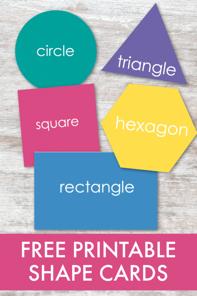 Free shape printables and shape activities - NurtureStore