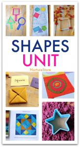 Five days of shapes unit - NurtureStore