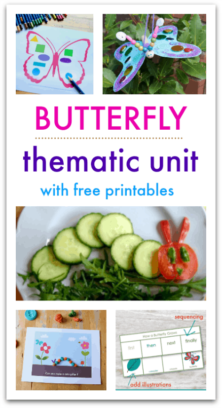 butterfly thematic unit activities