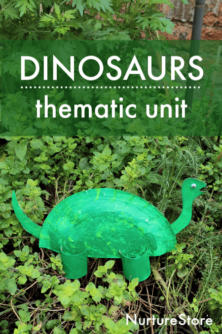 dinosaur thematic unit ideas