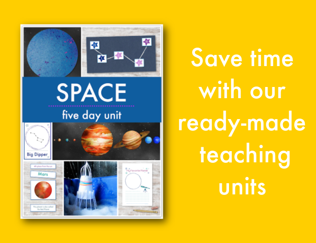 ready-made space thematic unit lesson plans