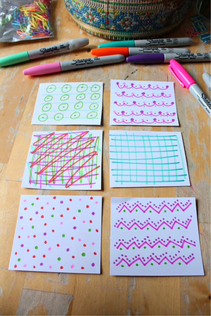 Easy math and art STEAM lesson about patterns - NurtureStore