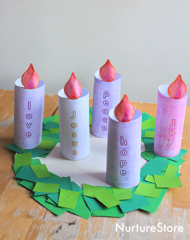 advent wreath craft