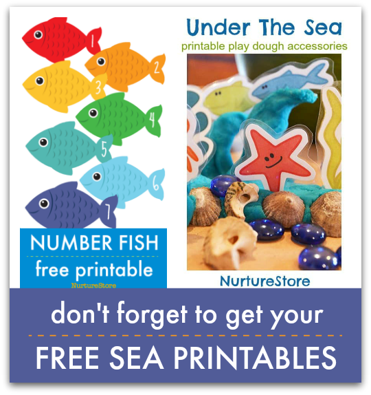 free sea themed printables