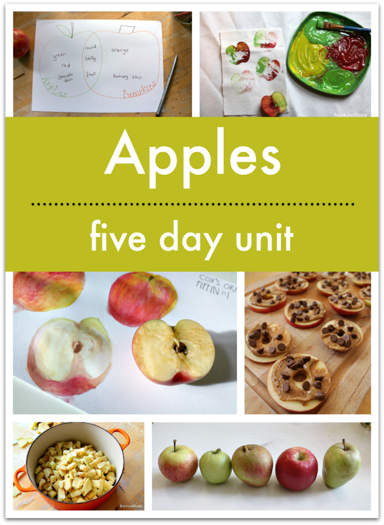 Printable apple taste test sheet - NurtureStore