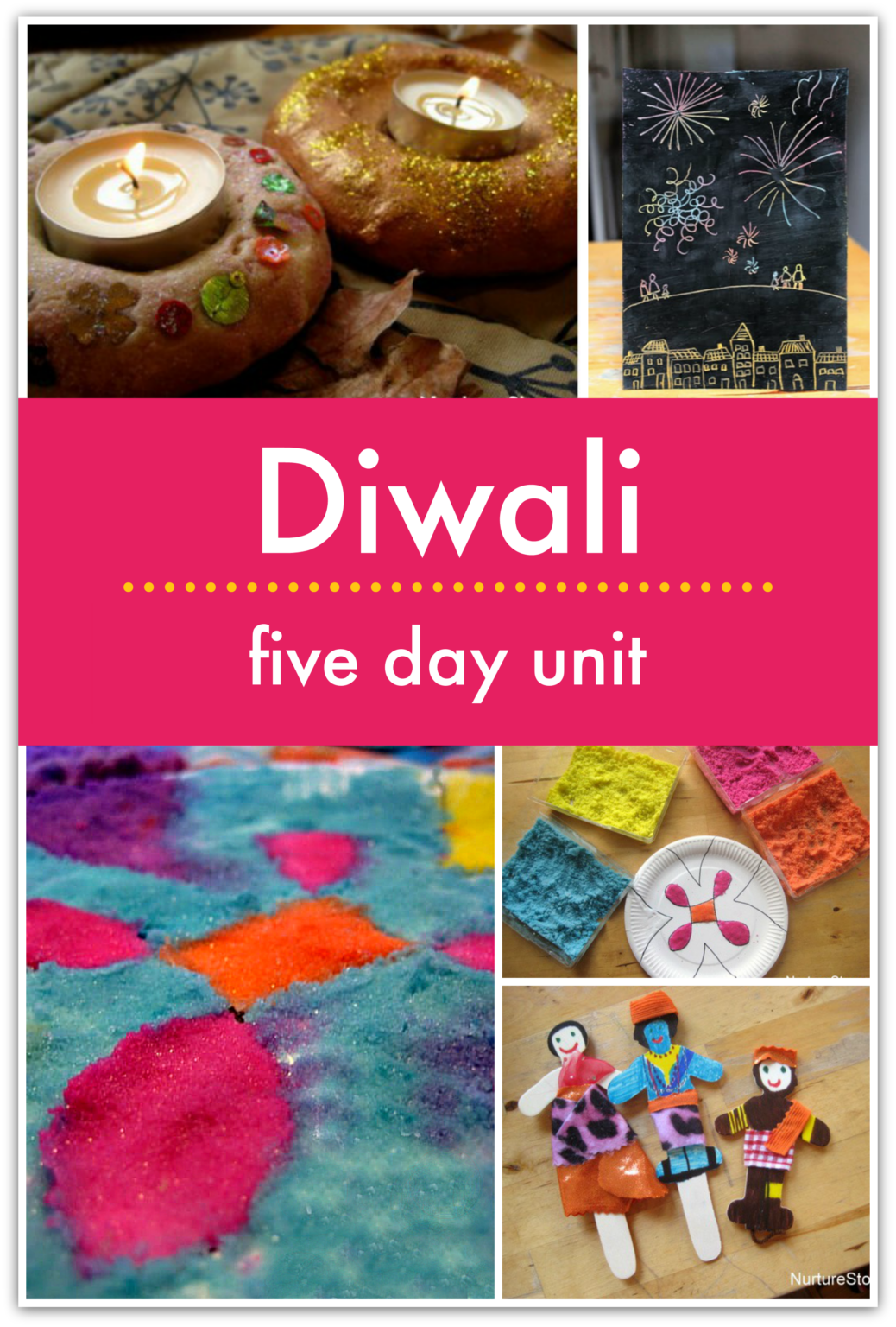 Diwali rangoli designs with colored salt NurtureStore