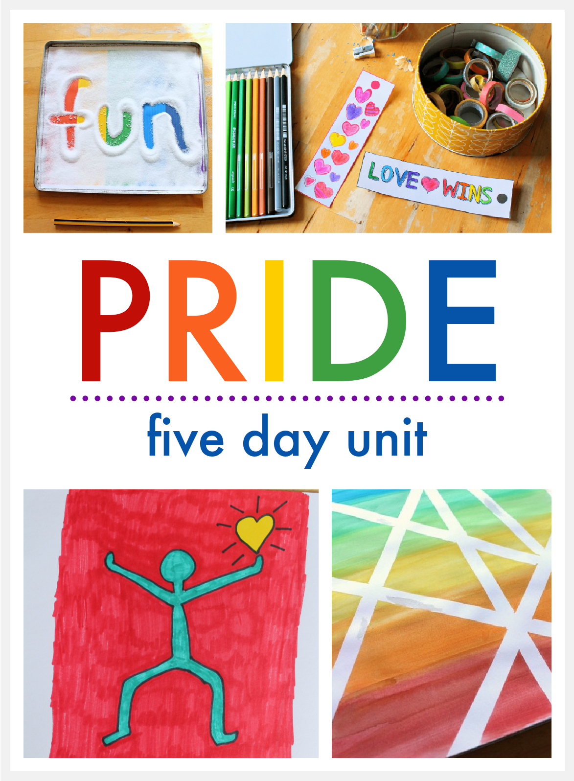 Easy LGBTQ+ Pride craft for children - NurtureStore