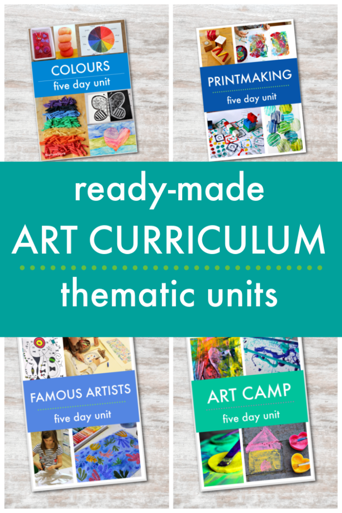 Thematic art curriculum for homeschool or school - NurtureStore