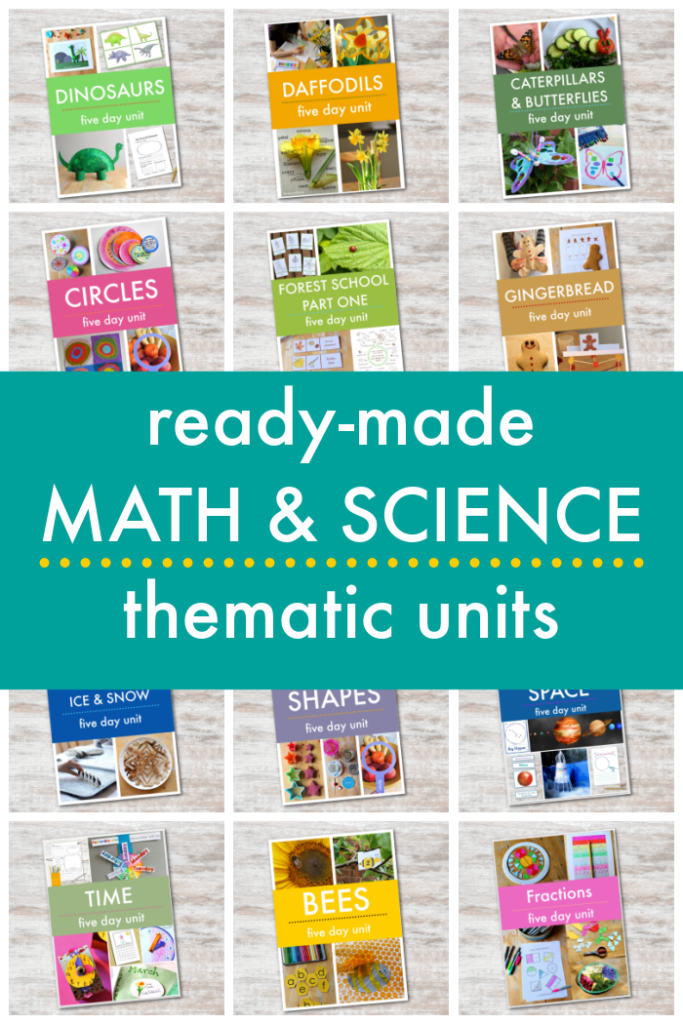 ready made math and science thematic units covers