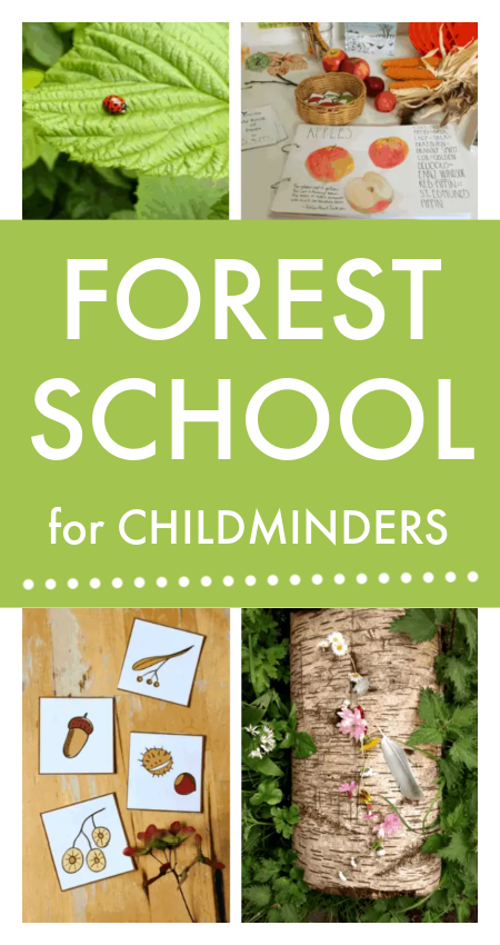 forest school activities for childminders