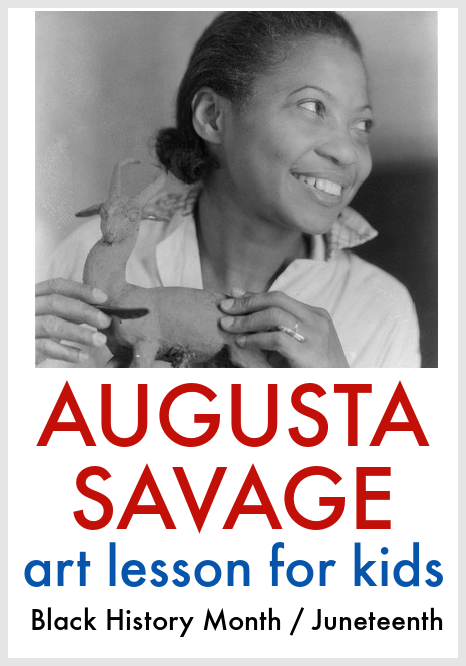 augusta savage art lesson plan for juneteenth nurturestore