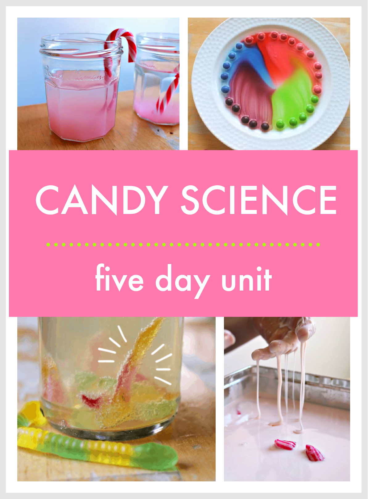 Ready-made Candy Science thematic unit - NurtureStore