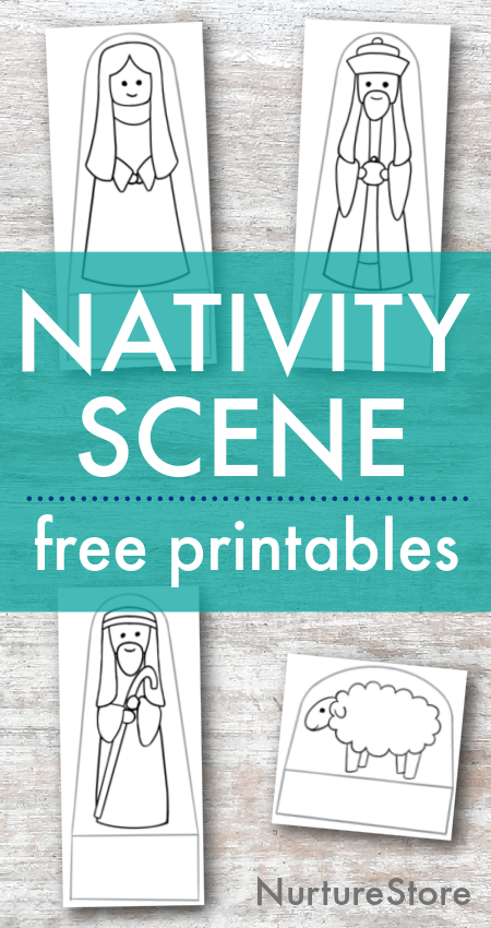 The Nativity Puppets Printables And Play Nurturestore vrogue co