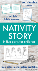 The Nativity Story for children part one: the Angel appears to Mary ...